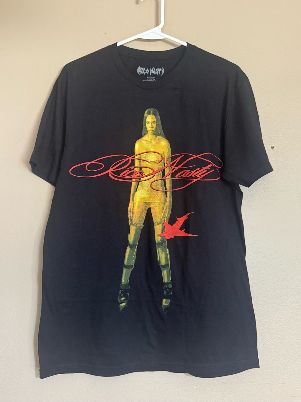 Rico Nasty "Lethal" Iron Cross rap music Adult Medium Graphic t-shirt. New.